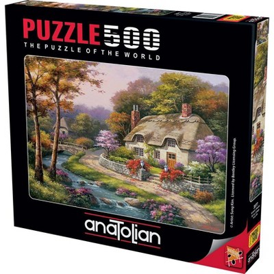 Anatolian Spring Cottage 500 Pc Jigsaw Puzzle 3577 : Target