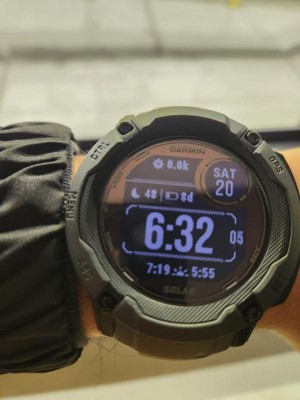 Garmin Instinct 2X Solar Smartwatch 50 mm Fiber-reinforced Polymer