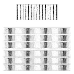 Teacher Created Resources® White With Black Pinstripes Straight Border Trim, 35 Feet Per Pack, 6 Packs - 1 of 4