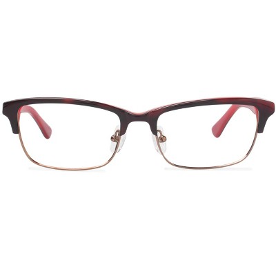 Cynthia Rowley No. 71  06 Womens Square Eyeglasses Red 53mm