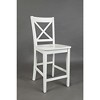 Jofran, Simplicity Solid Wood Classic X-Back Counter Stool (Set of 2) - 3 of 4