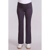 Women's Roll Over Waistband Flare Legging | Motherhood Maternity - 3 of 4