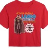 Women's - Star Wars - Lando Action Figure Cropped Graphic T-Shirt - 2 of 4