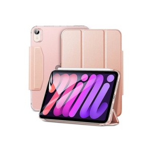 SaharaCase ESR Folio Case for Apple iPad mini A17 Pro & 6th Generation 2021 Rose Gold (TB00044) - 1 of 4