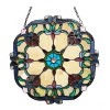 Chloe Lighting Rosalie Victorian Tiffany-Glass Window Panel 18" Wide - 2 of 3