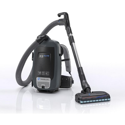 Prolux X8 Elite Black Canister Backpack Vacuum with HEPA Filter