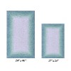 Torrent Collection 2 Piece 100% Soft Cotton Tufted Weave Bath Rug Set, Ombre Pattern, Super Soft & Absorbent, Machine Washable Bathroom Mats - 2 of 4