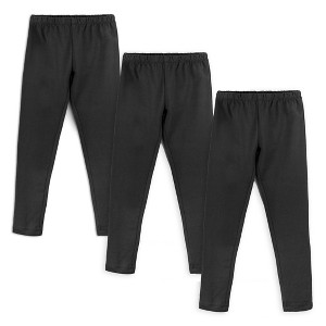 Mightly Toddler 3-pk Fair Trade Organic Cotton Leggings - 1 of 4