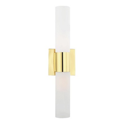 Livex Lighting Aero 2 - Light Vanity in  Polished Brass