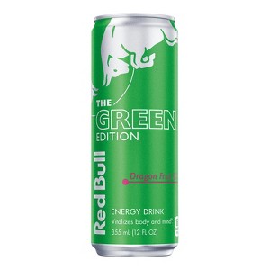 Red Bull Green Edition Energy Drink - 12 fl oz Can - 1 of 4