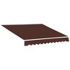 Outsunny 13' x 8' Retractable Awning Fabric Replacement Outdoor Sunshade Canopy Awning Cover, UV Protection - 4 of 4