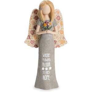 Pavilion Gift Company - Hope - 7.5" Adult Angel Figurine - Decorative Objects - 1 of 4