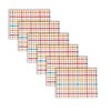 C&F Home Radley Plaid Woven Reversible Colorful Summertime Placemat Set of 6 - 2 of 4