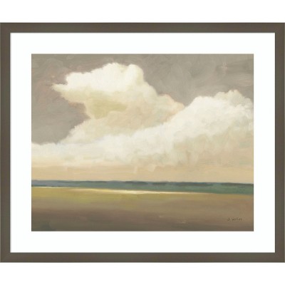 Amanti Art Prairie Summer by James Wiens Wood Framed Wall Art Print 25 in. x 21 in.