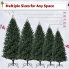 Artificial Christmas Tree, Artificial Xmas Tree with Branch Tips, Metal Base, for Holiday Christmas Decoration Garden - 4 of 4