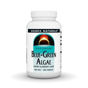 Blue-Green Algae 500mg by Source Naturals, Inc.  -  200 Tablet - 1 of 3