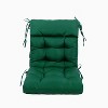ARTPLAN All Weather Chair Outdoor Cushions of Adirondack Chair with High Back Wicker Tufted Pillow for Outdoor Furniture - 3 of 4