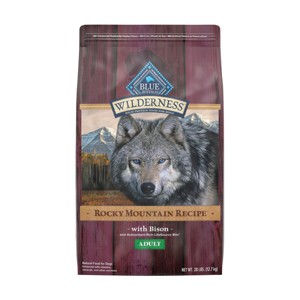 Blue Buffalo Wilderness Red Meat with Bison Adult Dry Dog Food - 28lbs - 1 of 4