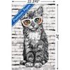 Trends International PD Moreno - Cat Glasses Unframed Wall Poster Prints - 3 of 4