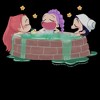 Mens KPop Demon Hunters Rumi, Mira and Zoey Relaxing T Shirt - 2 of 4