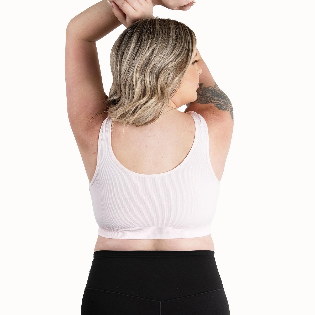 Leading Lady Women's The Alora - Nylon Seamless Sleep Bra (4013) - thumbnail 2
