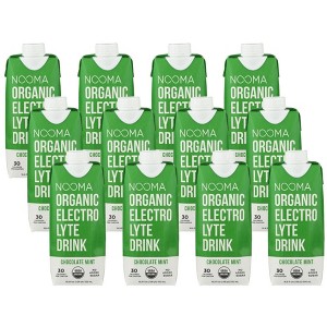Nooma Organic Chocolate Mint Electrolyte Drink - Case of 12/16.9 oz - 1 of 4