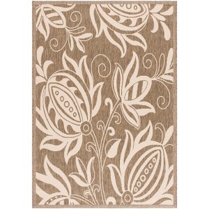 Courtyard CY2961 UV & Stain Resistant Non-Shedding Power Loomed Indoor/Outdoor Rugs - Safavieh - 1 of 4