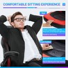 CAVINAS Ergonomic Gaming Computer Chair, S-Shaped Backrest Home Office Desk Chair, Swivel Computer Chair, PU Leather Office Chair with Rocking Mode - 3 of 4