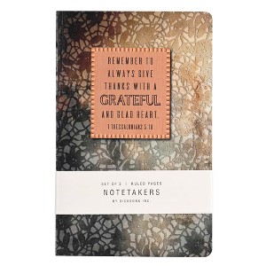 Dicksons Lined Prayer Journal Notebook For Bible Study 5.5 x 8.5 Paperback Therefore Be Strong Collection - SET OF 3 - 1 of 4