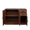 Lyngins Buffet Cabinet with 2 Doors and 1 Kitchen Cabinet,Sideboard Cabinet with 2 Drawers,Kitchen Cabinet for Living Room - 4 of 4