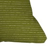16"x16" Summer Sun Home Art Line Square Throw Pillow Green - Deny Designs - 3 of 4