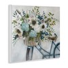Stupell Industries Floral Bike Basket Wall Plaque Art, 12" x 12" - 2 of 4