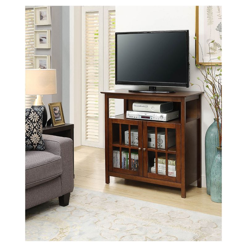 Big Sur Highboy TV Stand for TVs up to 42" with Storage Cabinets - Breighton Home, 4 of 5