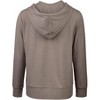 Sofra Women's Cotton Comfort Zip Up Hoodie Jersey Sweater - 3 of 3
