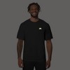 Dalix Rainbow (Glow in the Dark) Embroidered Relaxed Heavy Soft Cotton T Shirt Mens - 2 of 4