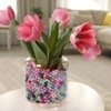 Unique Bargains No Hole ABS Round Faux Pearl for Vase Fillers DIY Home Decoration 5000 Pcs - 4 of 4