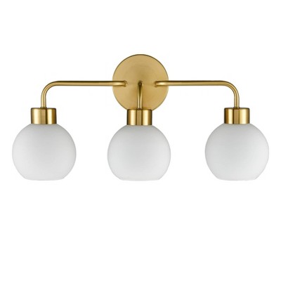Claxy Modern Bath Vanity Light 3-Light Wall Sconce Gold