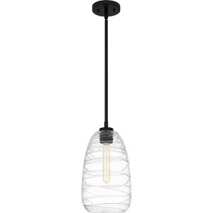 Quoizel Lighting 1 - Light Pendant in  Matte Black - 1 of 4