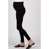 PinkBlush Black Skinny Maternity Pants - 3 of 4