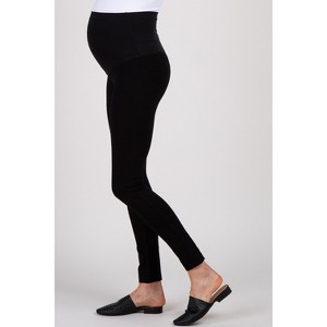 PinkBlush Black Skinny Maternity Pants - 1 of 3