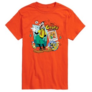 Men's - A Goofy Movie - Family Trip Collage Short Sleeve Graphic T-Shirt - 1 of 4