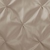 PAGED 72x72" Semi-Sheer Shower Curtain, Tufted Faux Silk Shower Curtain for Bathroom, Contemporary Textured Design Shower Curtain-Bathroom Decor - 4 of 4