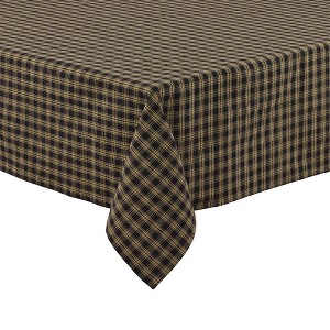 Park Designs Black Sturbridge Tablecloth 84"L - 1 of 1