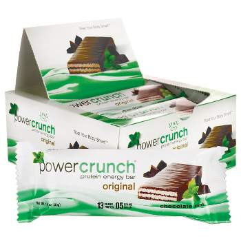 BioNutritional Research Group Power Crunch Protein Energy Bar Chocolate Mint 12 Bar(S)