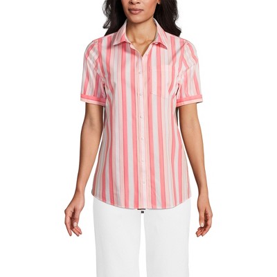 Lands' End Lands' End Women's Short Sleeve No Iron Shirt