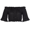 Women's Off The Shoulder Crop Top - LASCANA - 2 of 4