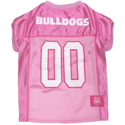 NCAA Georgia Bulldogs Pink Jersey - XS