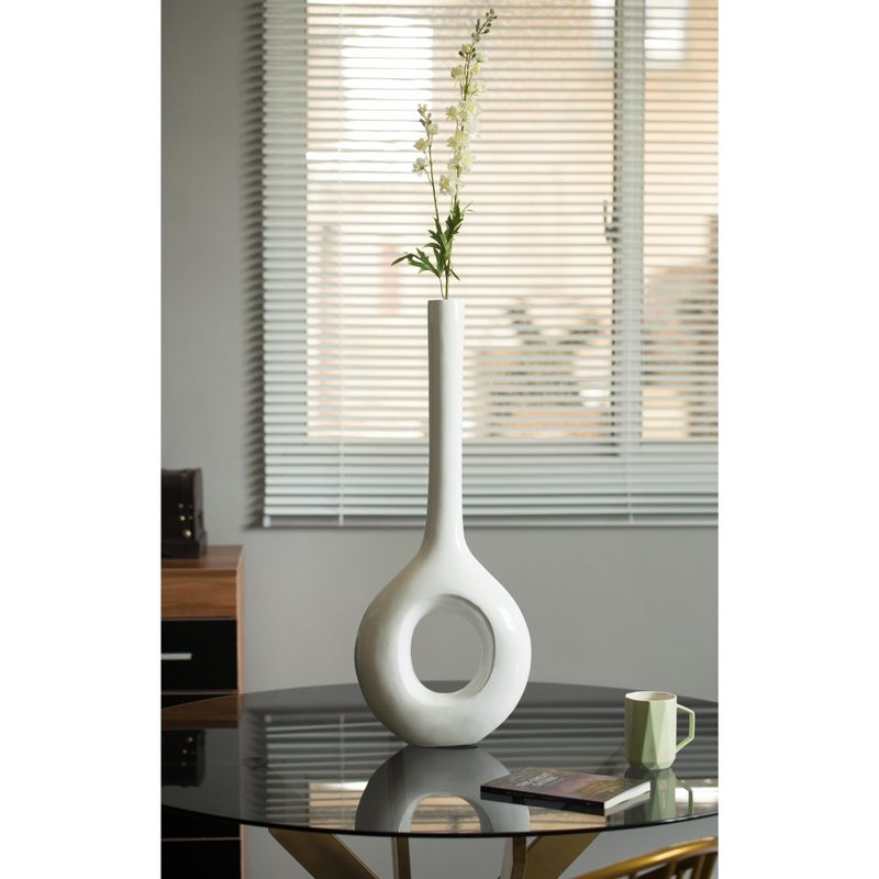 Uniquewise Tall Narrow Vase, Modern Floor Vase, Decorative Gift, Vase for Home Interior Design, 28-Inch-Tall Vase, 5 of 6