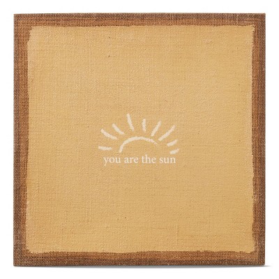 tagltd You Are The Sun Wall Art 14 x 1.18 x 14 Inches.