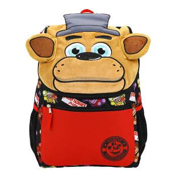 Qzbon 7pcs Kids Five Nights at Freddy's Double Sided Backpack Set, Kids Unisex, Size: Large